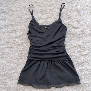 Express babydoll peplum top